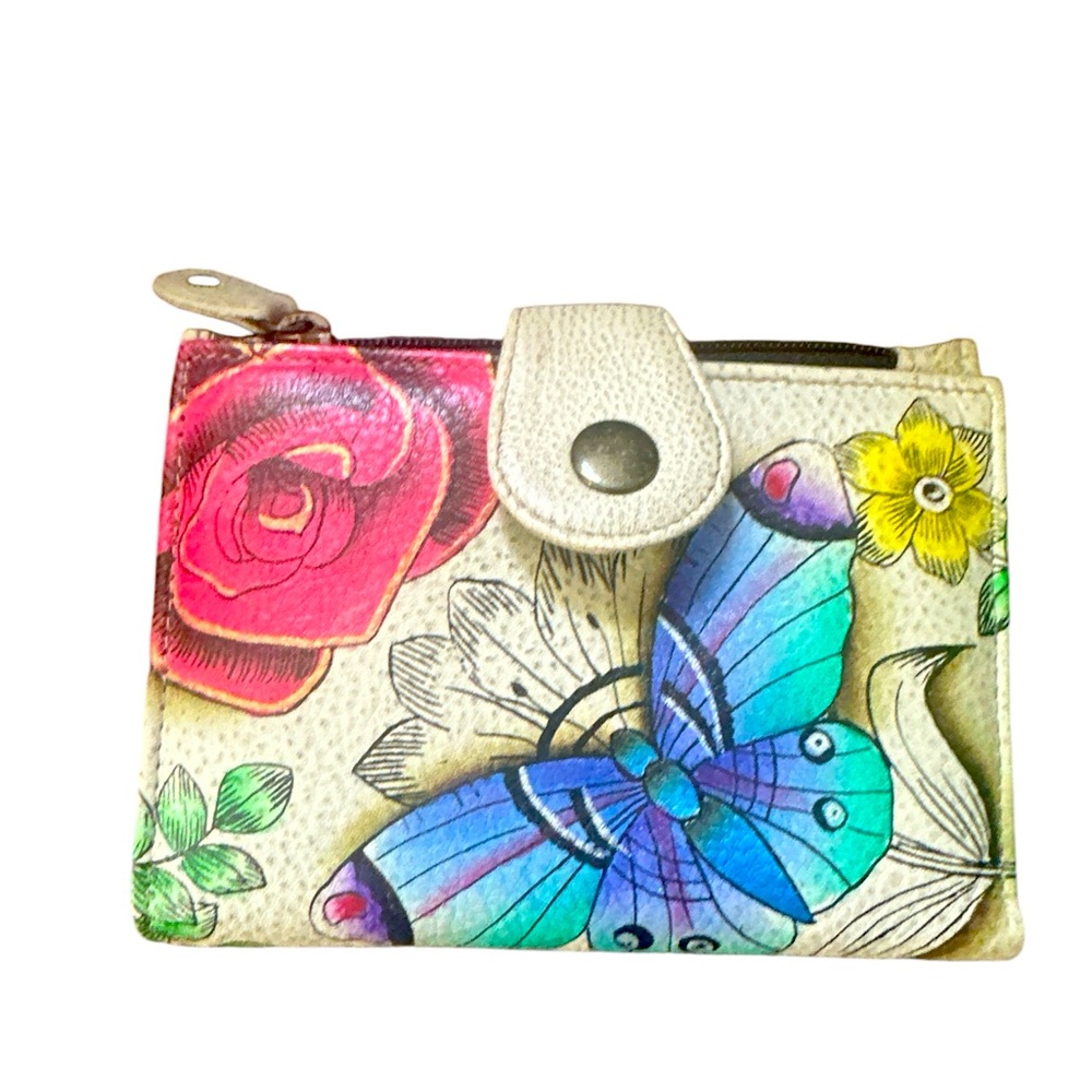 Anuschka Hand Painted Wallet